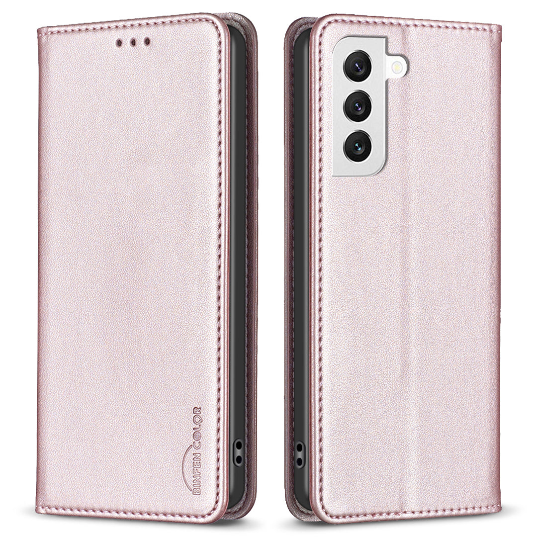 BINFEN COLOR BF18 Phone Case for Samsung Galaxy S21 FE 5G Card Holder PU Leather Stand Cover BINFEN COLOR BF18 Phone Case for Samsung Galaxy S21 FE 5G Card Holder PU Leather Stand Cover